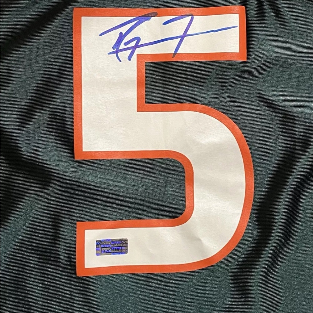 Ray Lewis HOF Signed Miami Hurricanes #5 Jersey with COA(Authentication Direct) - Picture 5 of 16